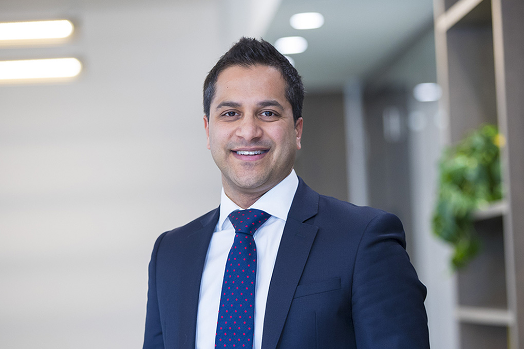 portrait shot of H. Trivedi