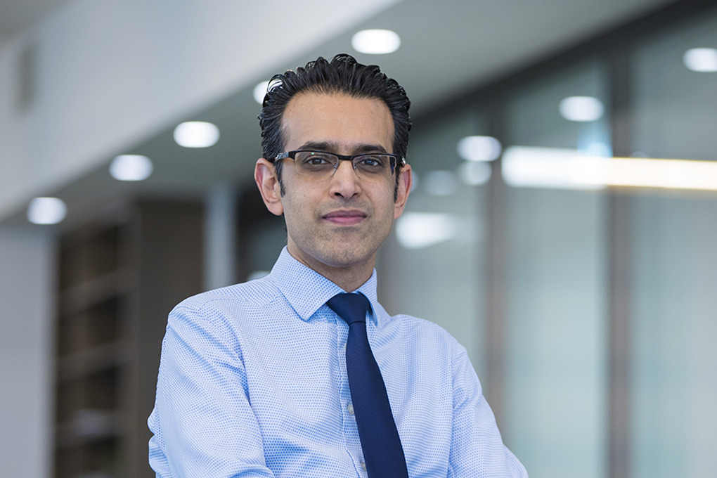 portrait shot of M. Bhatti